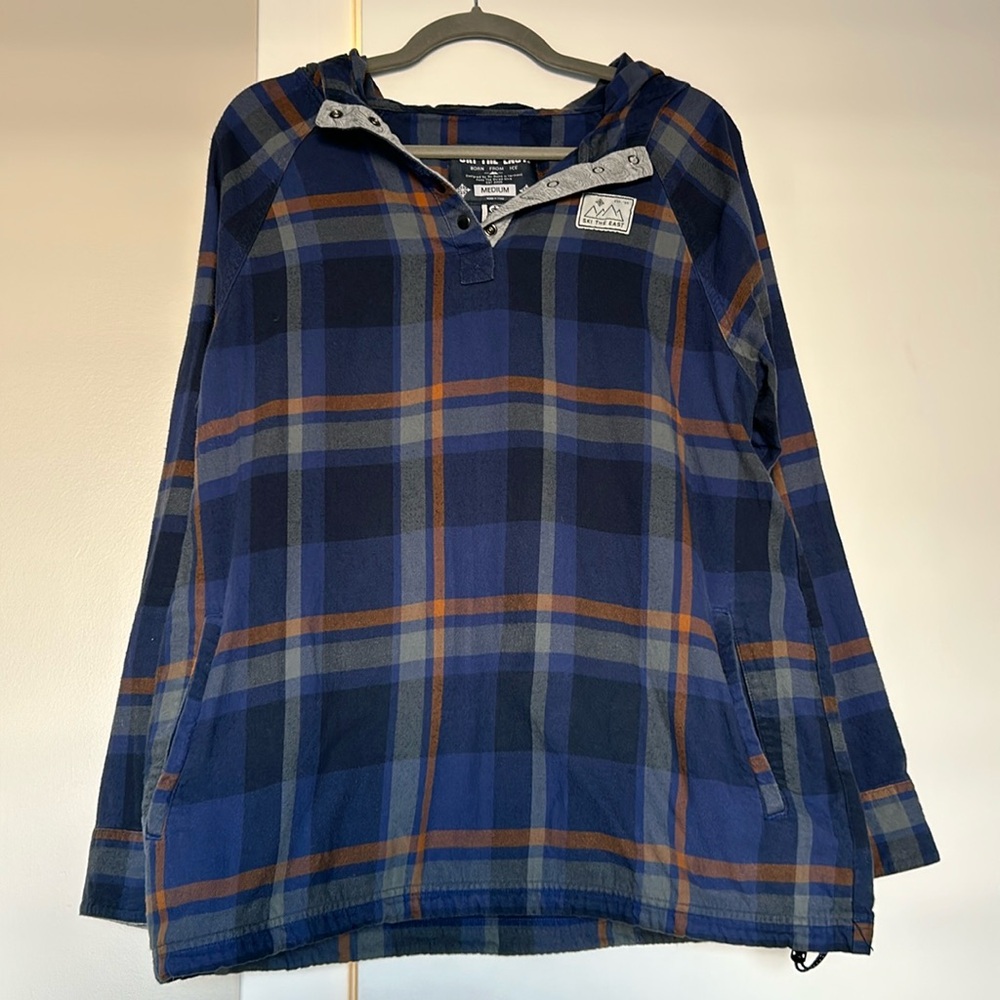 Ski the East Malo Pullover Flannel (M)